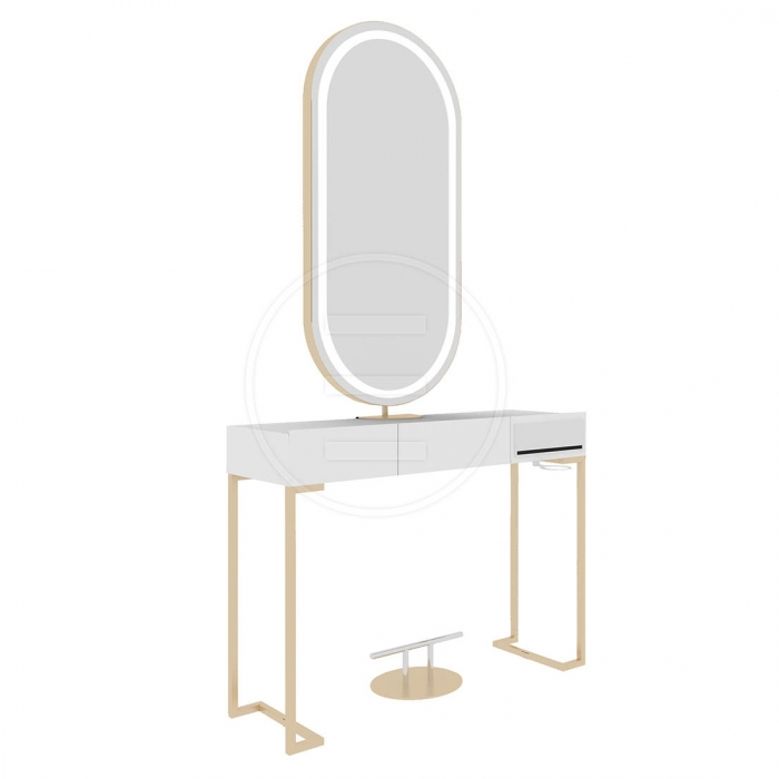 ENE-CSM031 -Luxury Countertop Mirror with Adjustable Angle for Salons