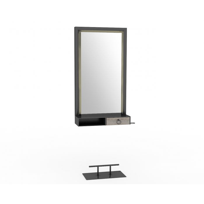 ENE-CSM04 -Stylish Countertop Mirror with Decorative Frame for Salons