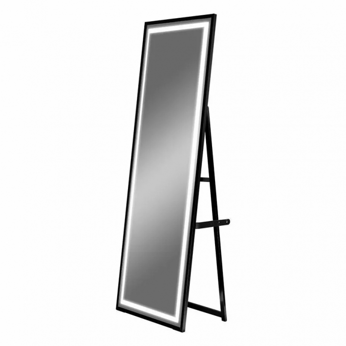 ENE-FSFL044 - LED Standing Mirror with Integrated Light Strip