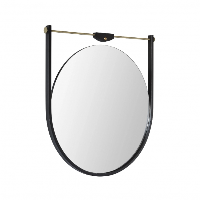 ENE-CCMD075 -Contemporary Ornamental Mirror with Abstract Frame