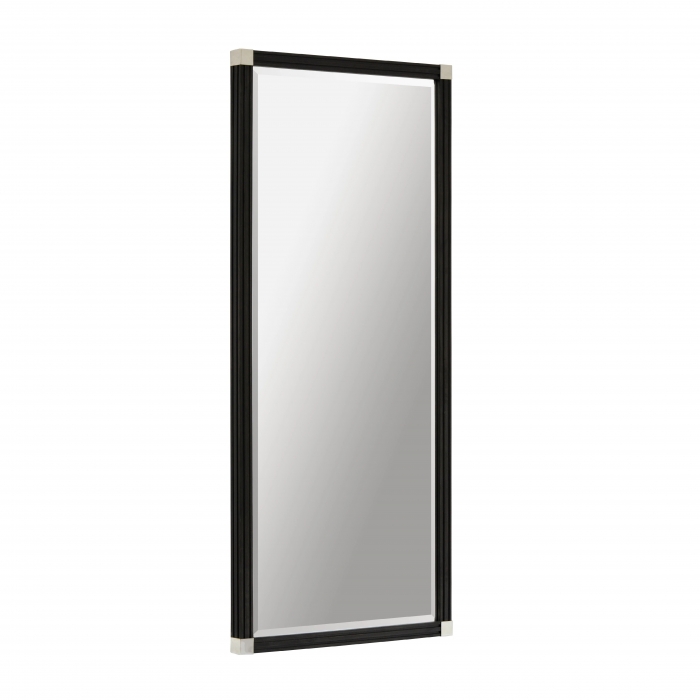 ENE-CCMD058 -Minimalist Decorative Mirror with Wood Finish