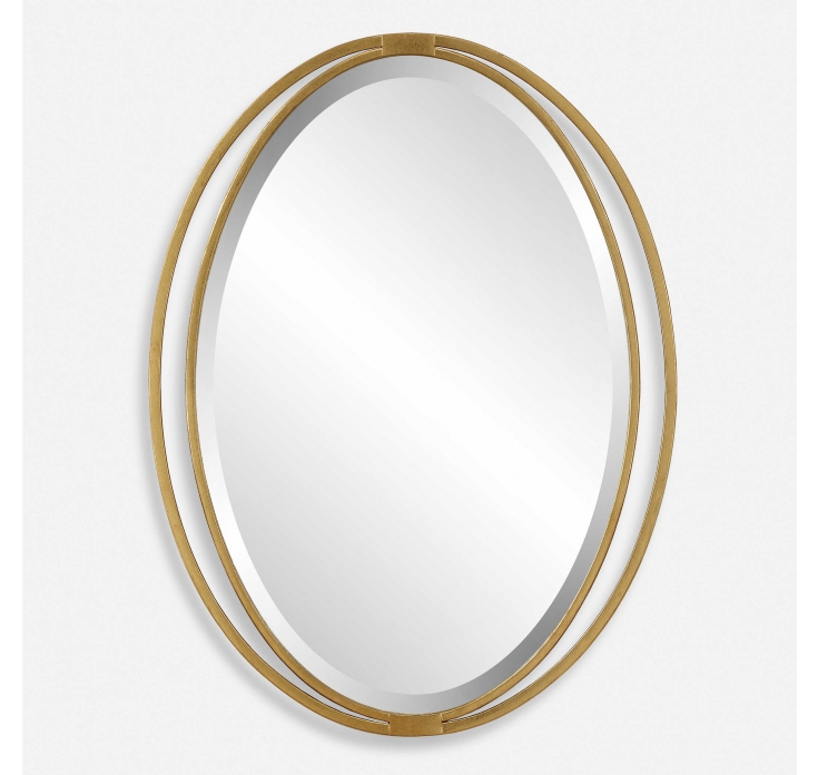 ENE-SFM011 -Round Special Framed Mirror with Antique Frame Design