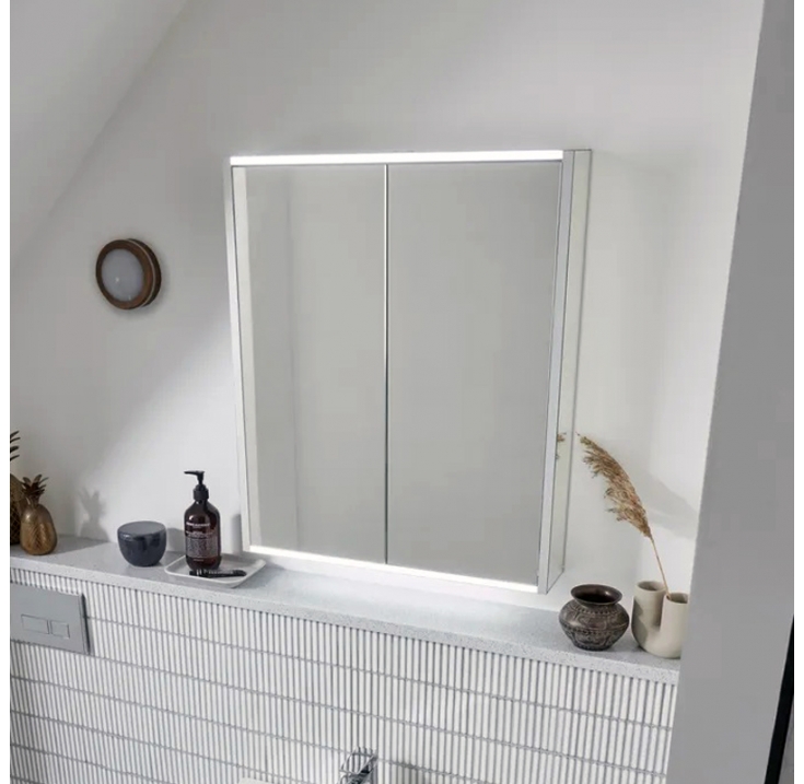 ENE-S-MC15 -Luxury Wall-Mounted Mirrored Medicine Cabinet