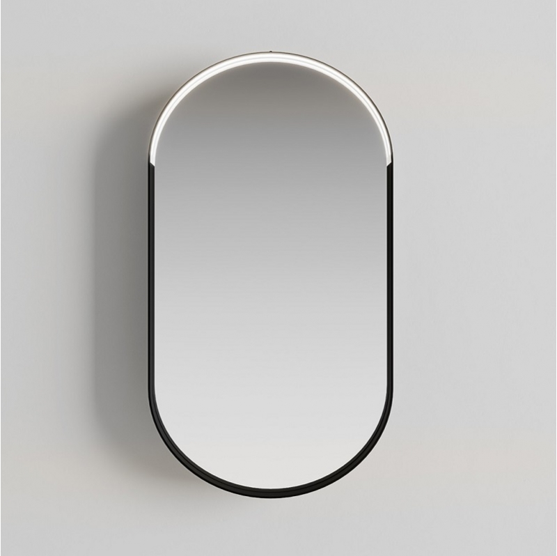 ENE-PL01 -Commercial Pill LED Mirror with Anti-Fog Technology