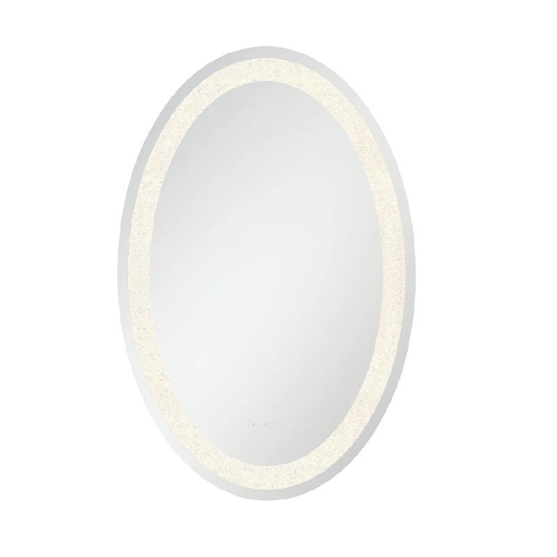 ENE-OV04 -Custom Oval LED Bathroom Mirror for Wholesale