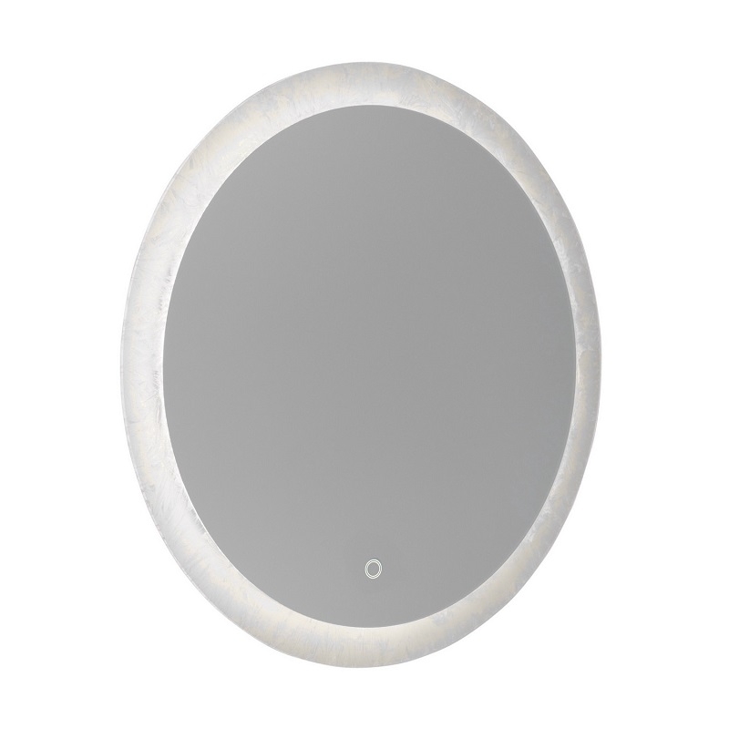 ENE-RD33 -Round LED Mirror for Commercial Bathroom Installations