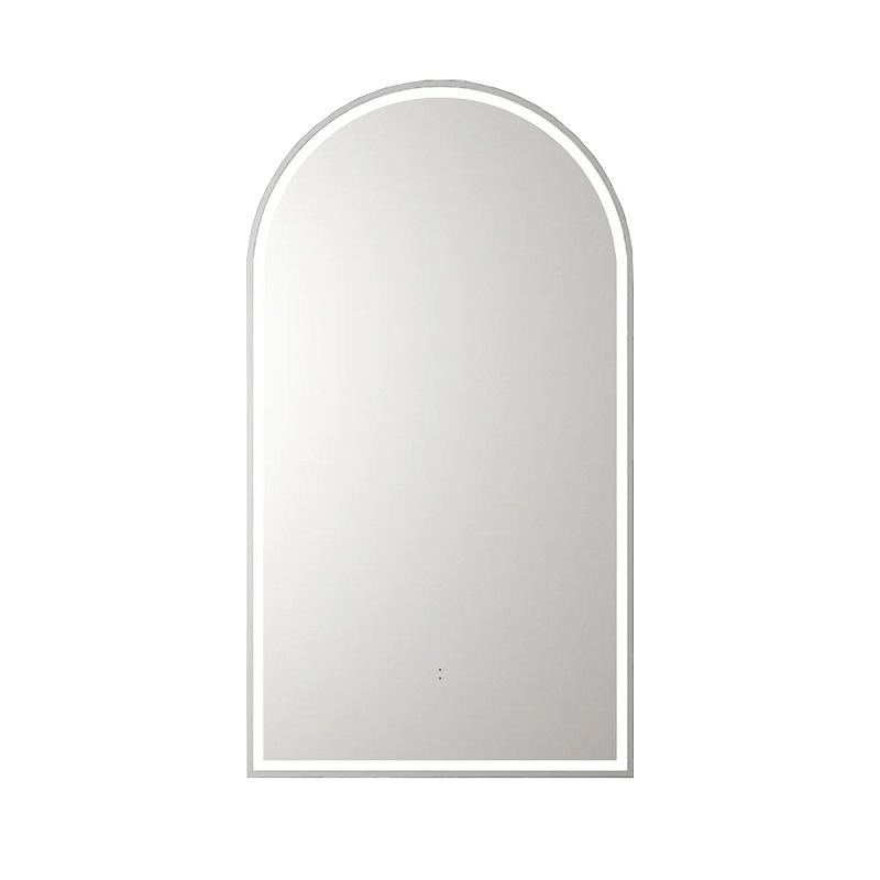 ENE-AR03 -Custom Arched LED Bathroom Mirror with Anti-Fog