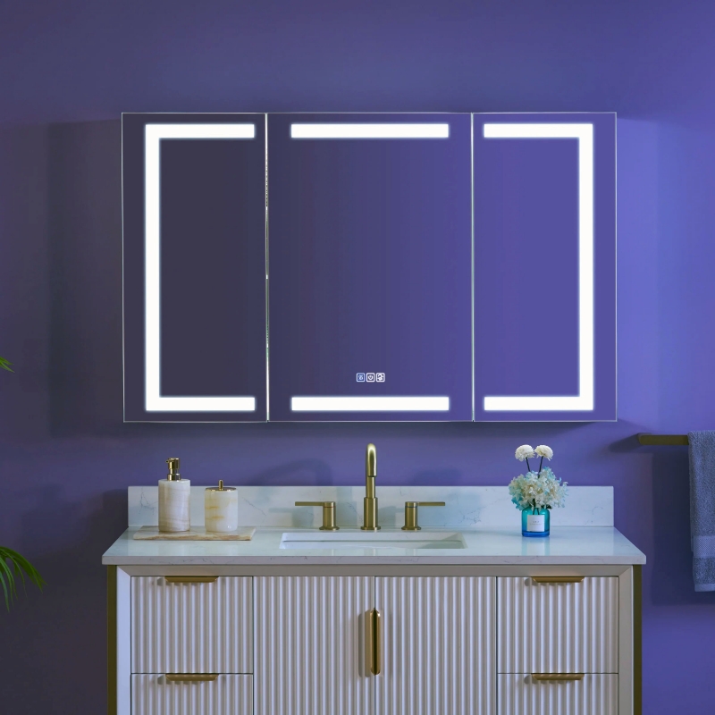 ENE-S-MC17 -Customizable Mirrored Bathroom Cabinet for Hotels