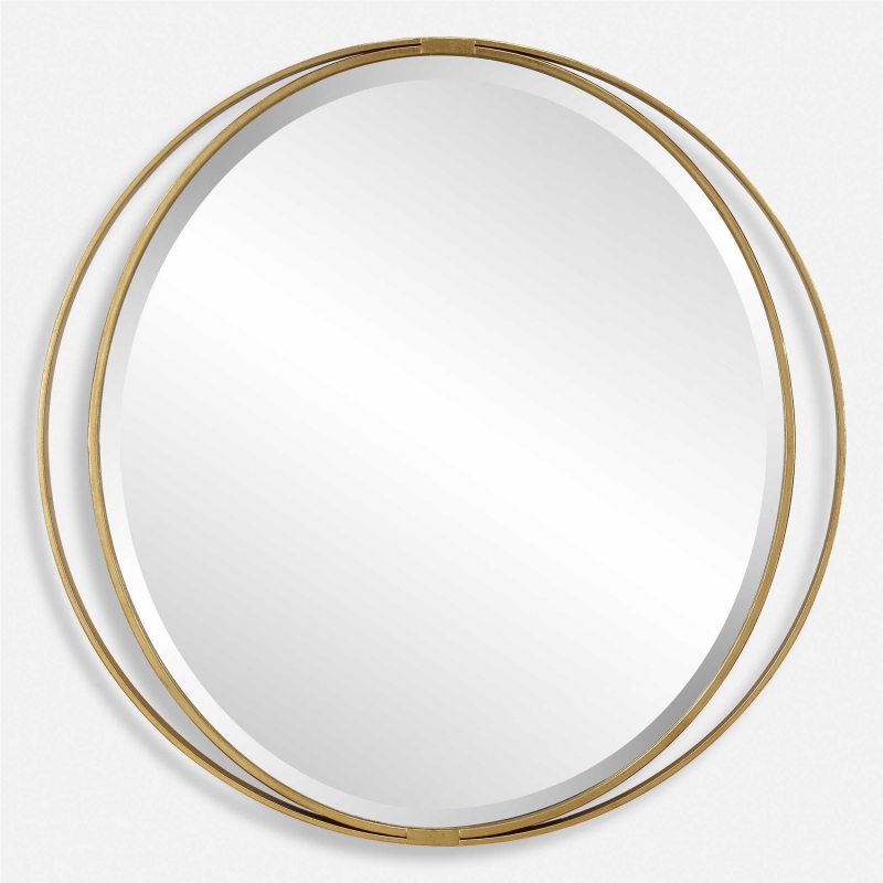 ENE-SFM09 -Round Special Framed Mirror for Bathrooms with Unique Shape