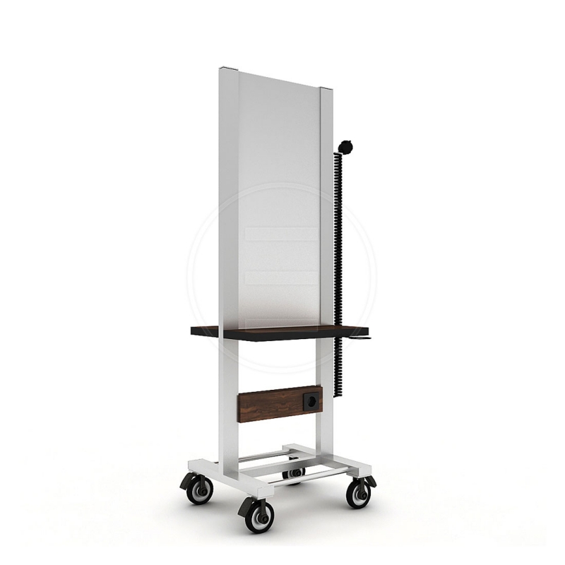 ENE-FSSM041 -Wall-Free Free-Standing Salon Mirror for Hair Salons and Studios