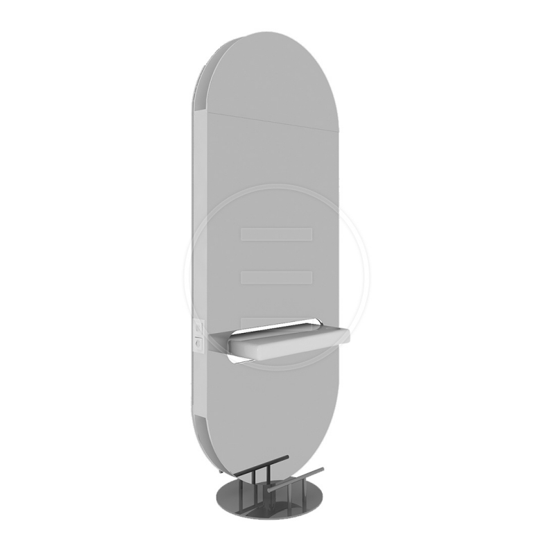 ENE-FSSM028 -Free-Standing Mirror for High-End Retail Spaces