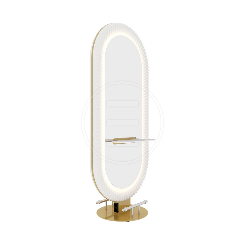 ENE-FSSM021 -Free-Standing Salon Mirror for Exclusive Hotel Suites