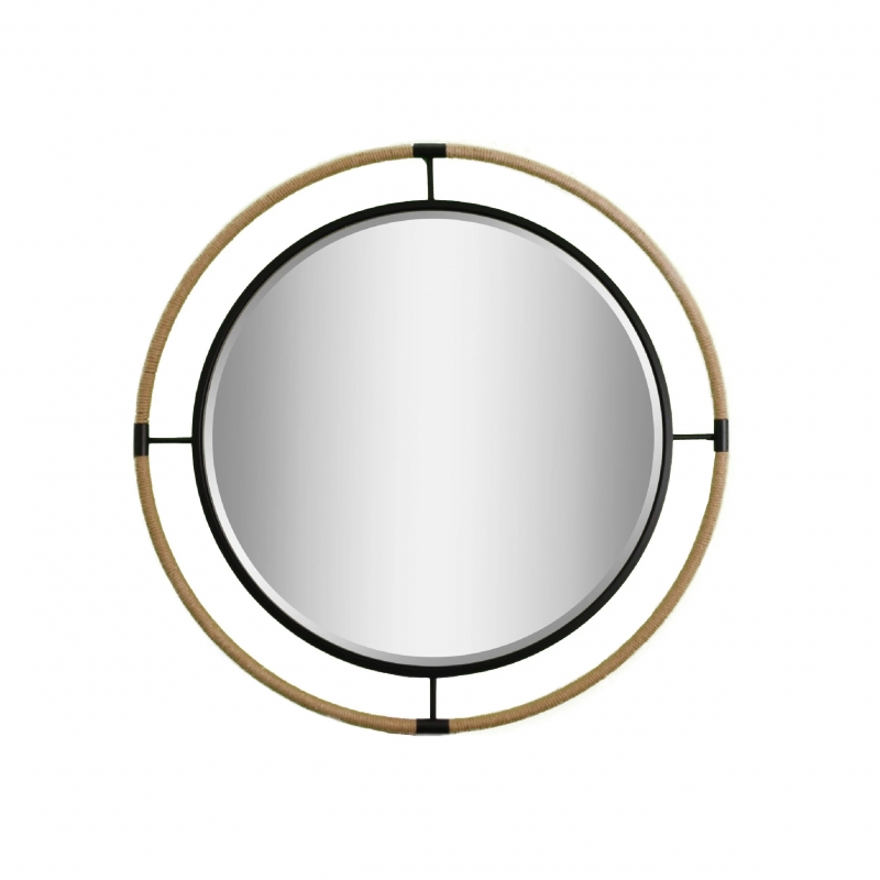 ENE-CCMD029 -Oval Decorative Mirror with Vintage Frame