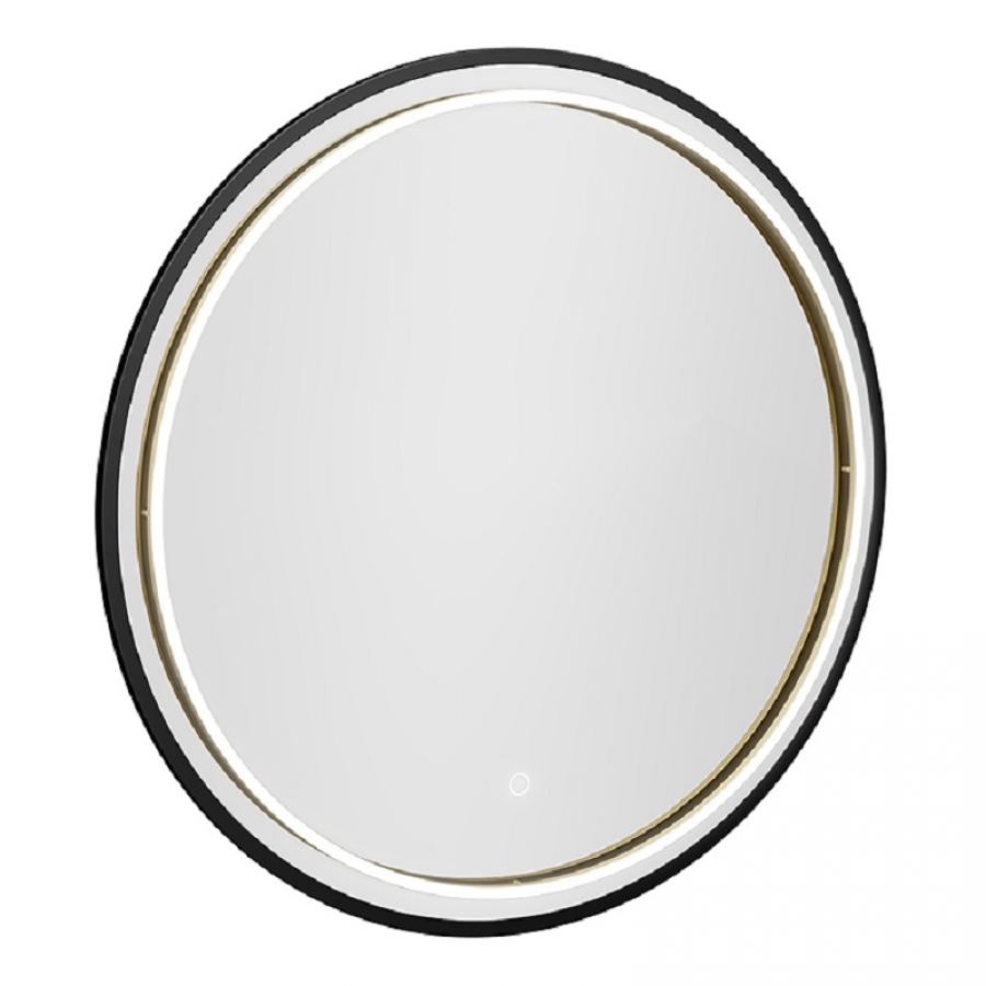 ENE-RD15 -Round LED Mirror with Touch Screen for Modern Luxury Bathrooms