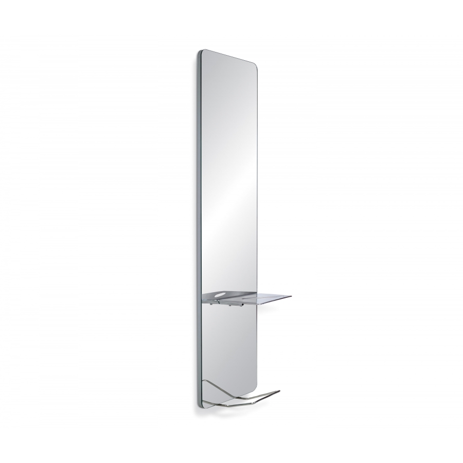 ENE-WMSM07 -Wall-Mounted Mirror for Salons with Built-in Storage