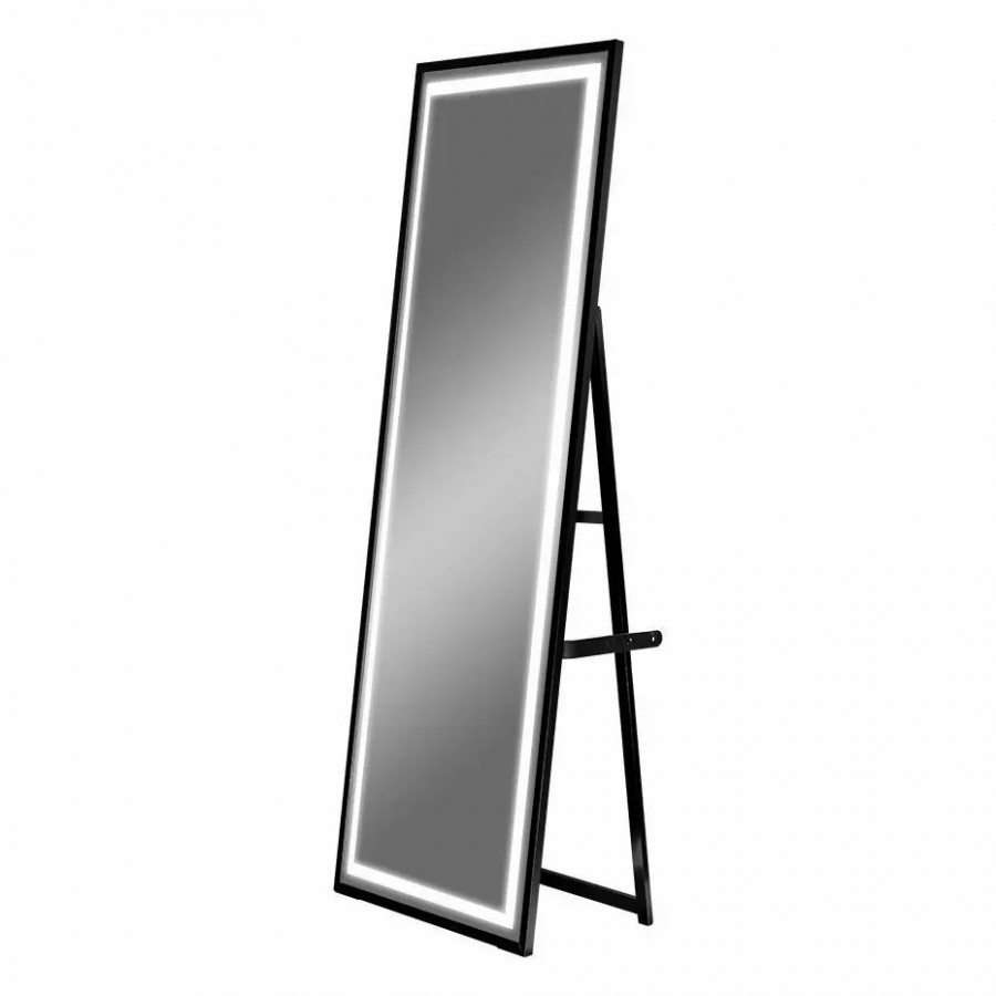 ENE-FSFL044 - LED Standing Mirror with Integrated Light Strip