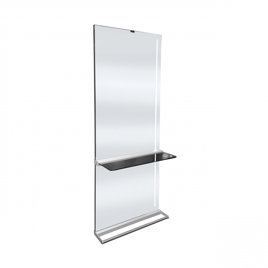 ENE-WMSM018 -Framed Wall-Mounted Salon Mirror for Beauty and Wellness Centers