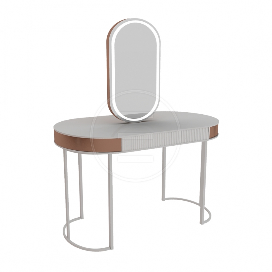 ENE-CSM029 -Customizable Countertop Salon Mirror for Branding Options