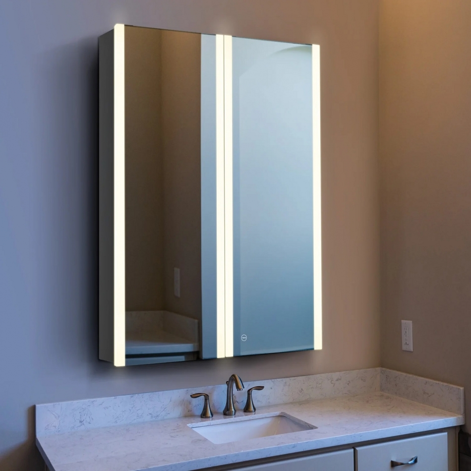 ENE-S-MC21 -High-End Mirrored Medicine Cabinet for Luxury Bathrooms