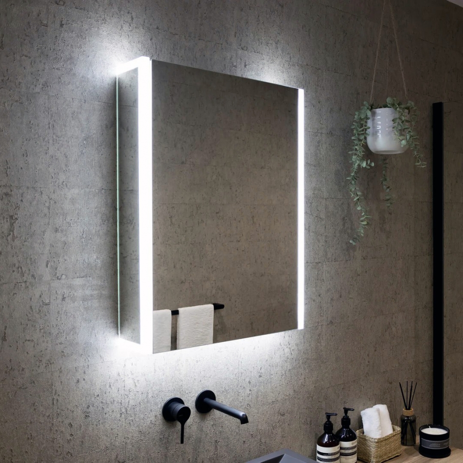 ENE-SC-28 -Customizable Special LED Cabinet Mirror for Wholesale Markets