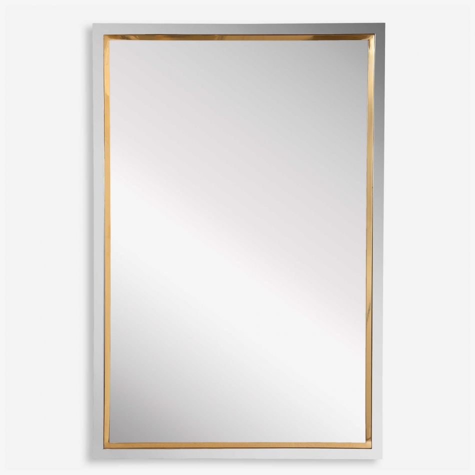 ENE-SFM046 -Framed Mirror with Ornate Frame Design